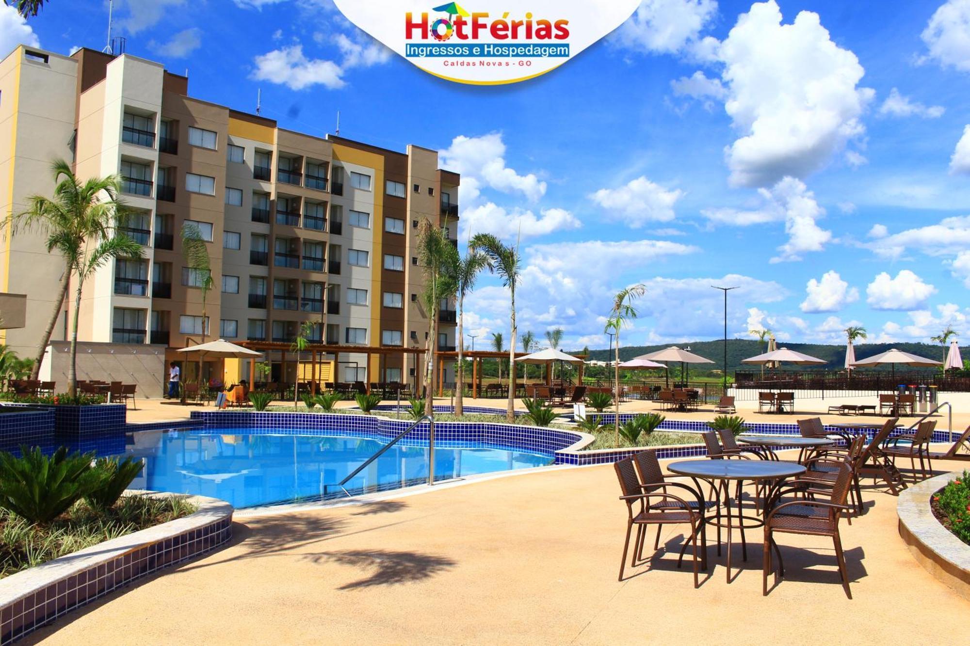 Flat No Praias Do Eco - Hotferias 5* Caldas Novas
